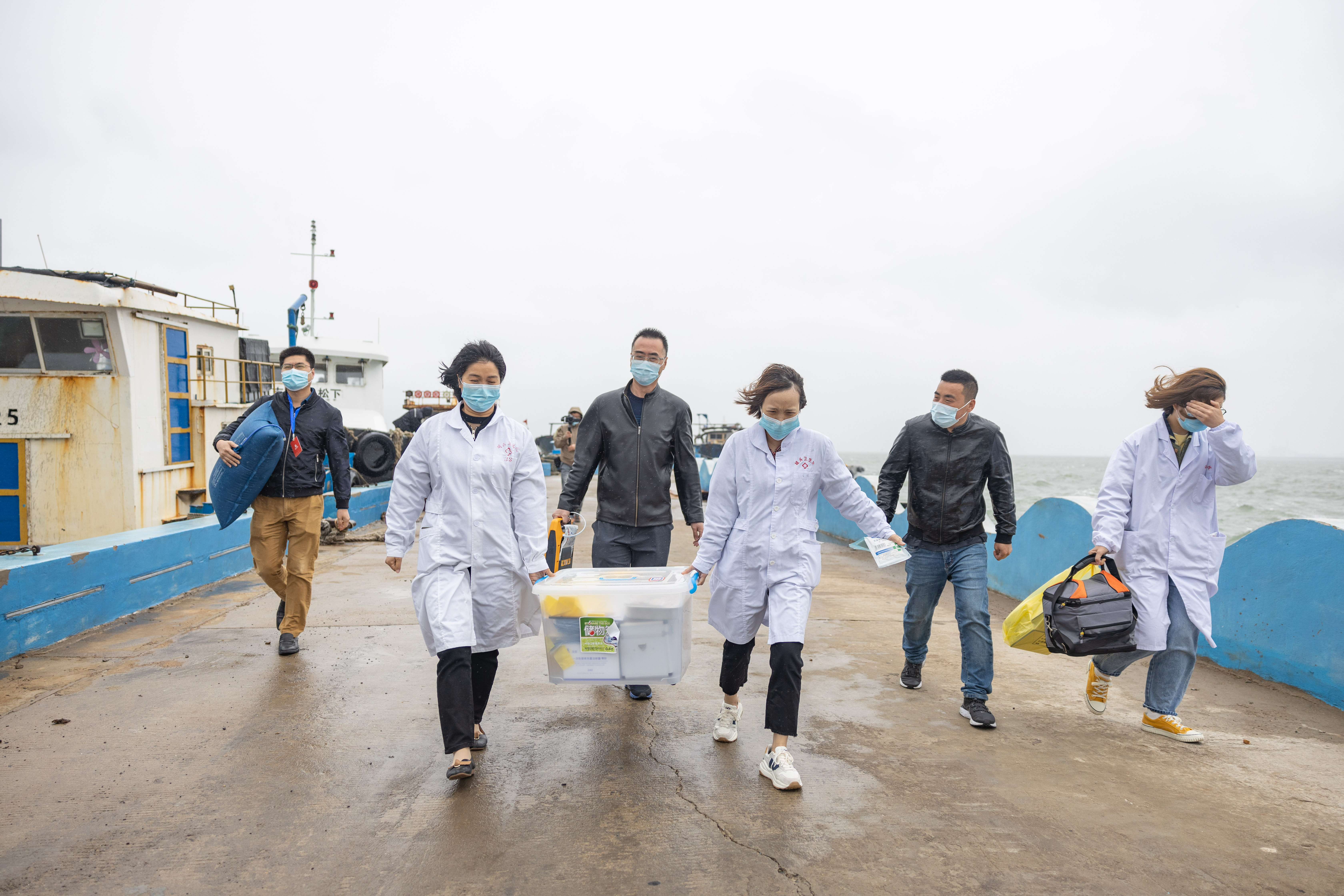 疫苗接種進海島 村民省心又方便