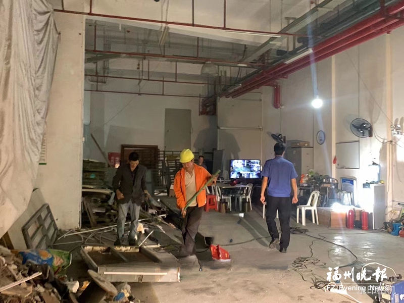 福清音西違建活動室被拆