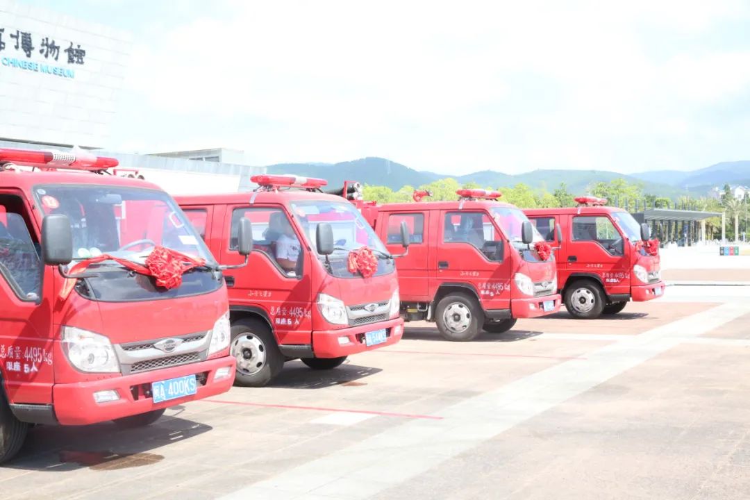 鎮街有了“專業移動消防站” 18輛小型消防車投用