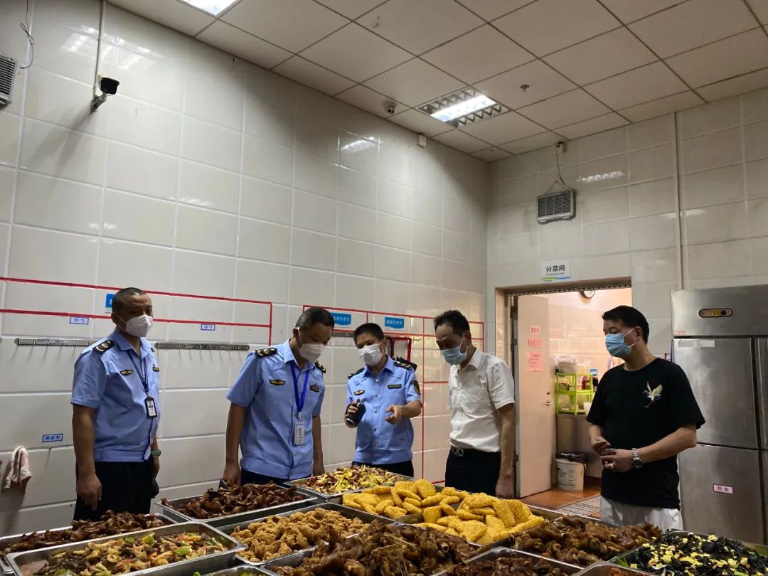 福清市市場監管局開展醫院食堂食品安全檢查