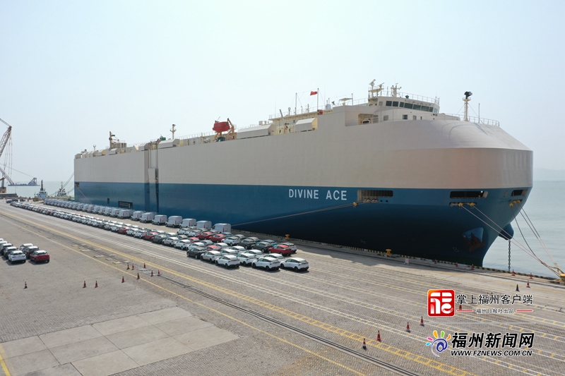 實(shí)現(xiàn)新突破！福州港首次出口新能源汽車(chē)