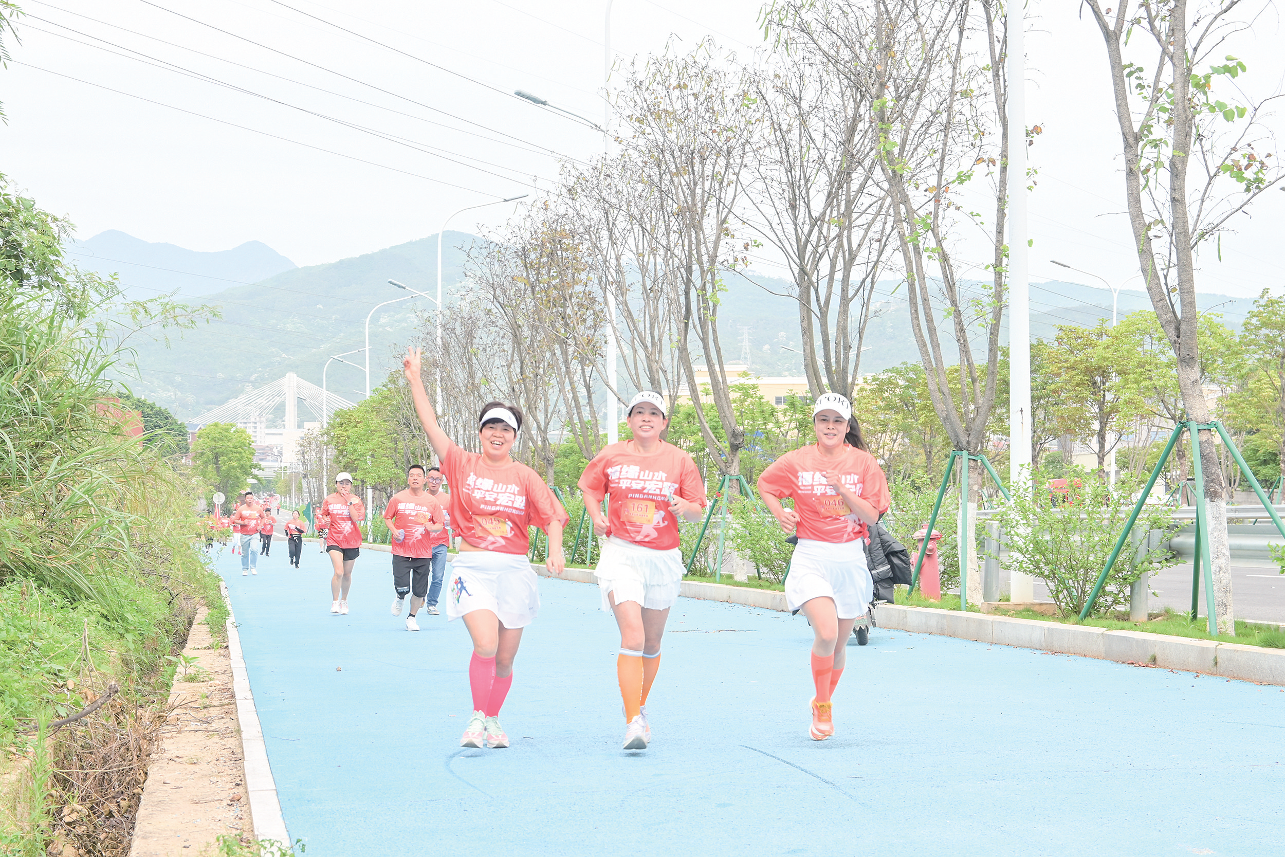 宏路街道舉辦迷你健身跑活動