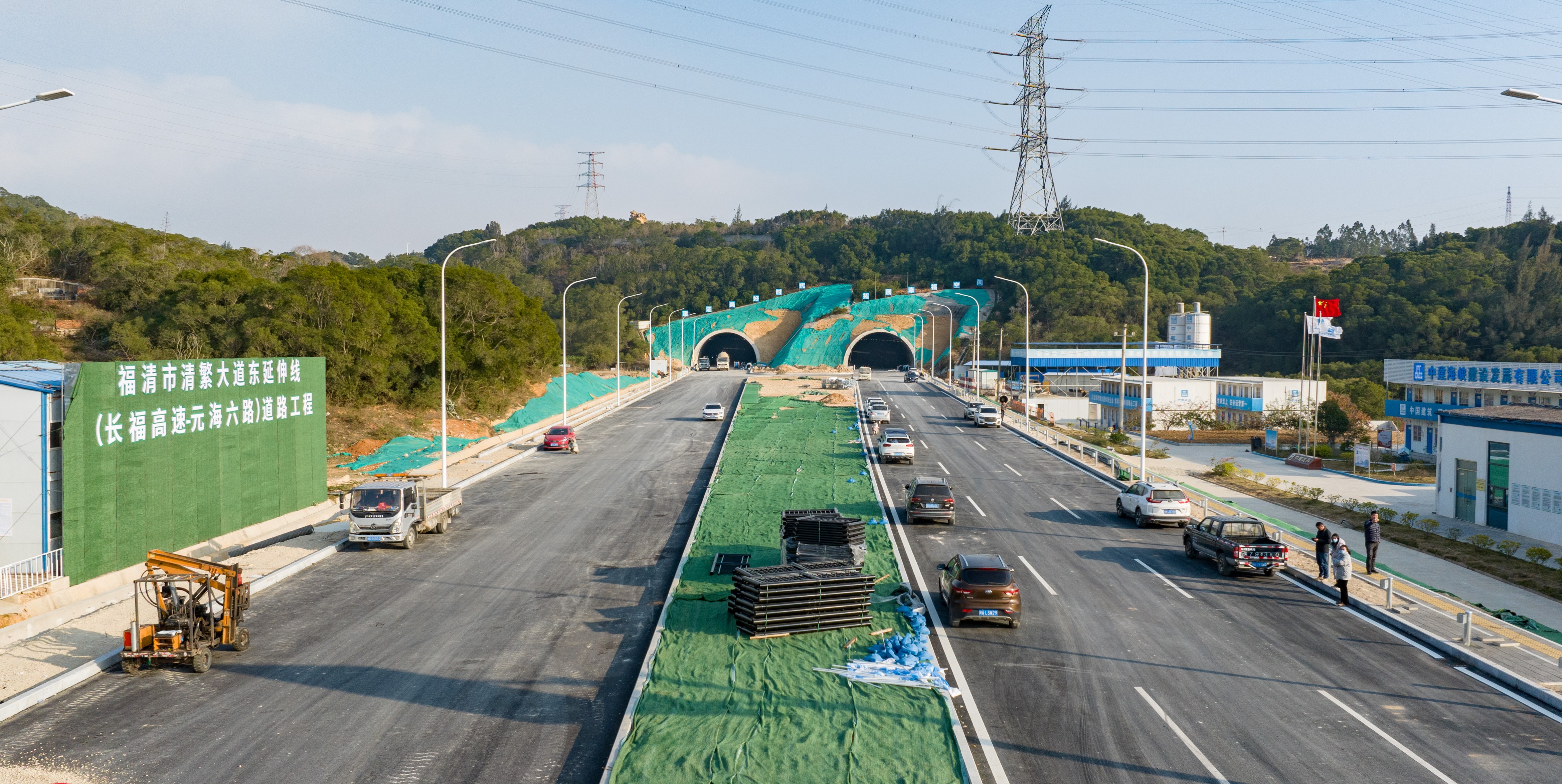 福清三環道路建設全面鋪開