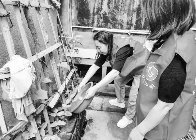 陽下街道計生協會志愿服務進鄉村