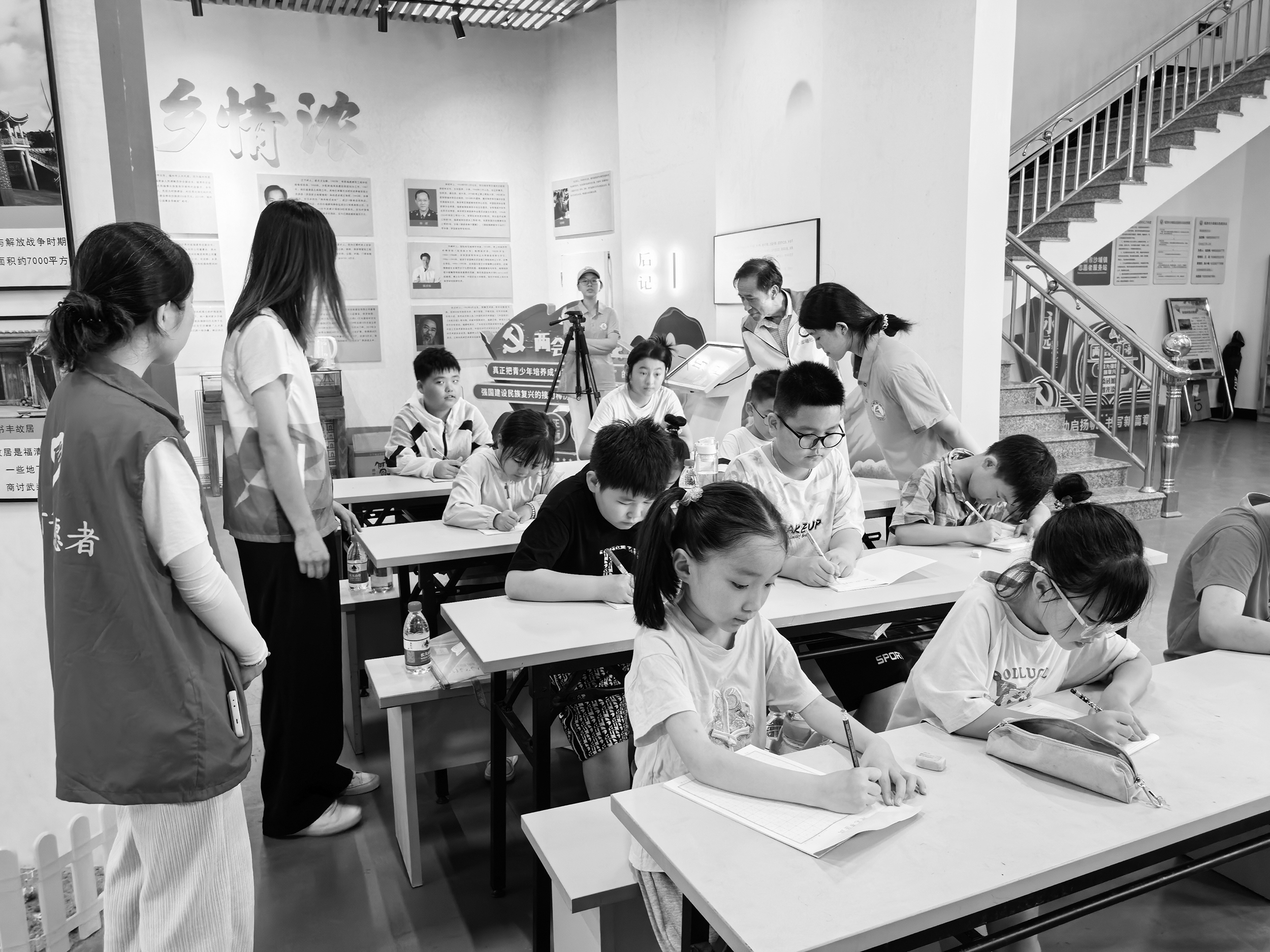 沙埔鎮舉辦公益課堂讓小朋友歡度暑假生活