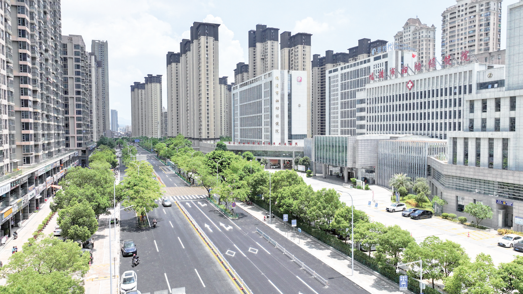 西環東路（福人路至福百路段）完成改造并通車